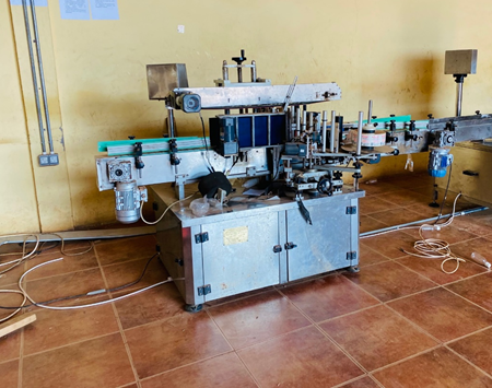 Automatic Sticker Labeling Machine