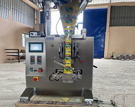 Load Cell Collar Type Pouch Filling Machine